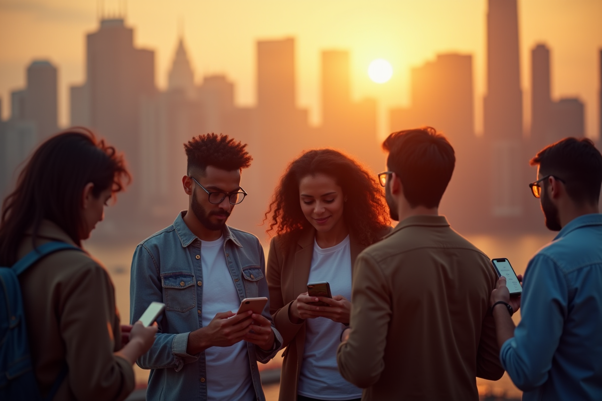 réseaux sociaux audience